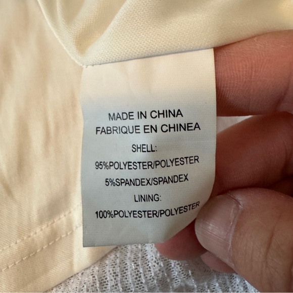 Muche Et Mouchette OS White Sequin Mini Dress ~ Cocktail Party Holiday Festive - Picture 7 of 7